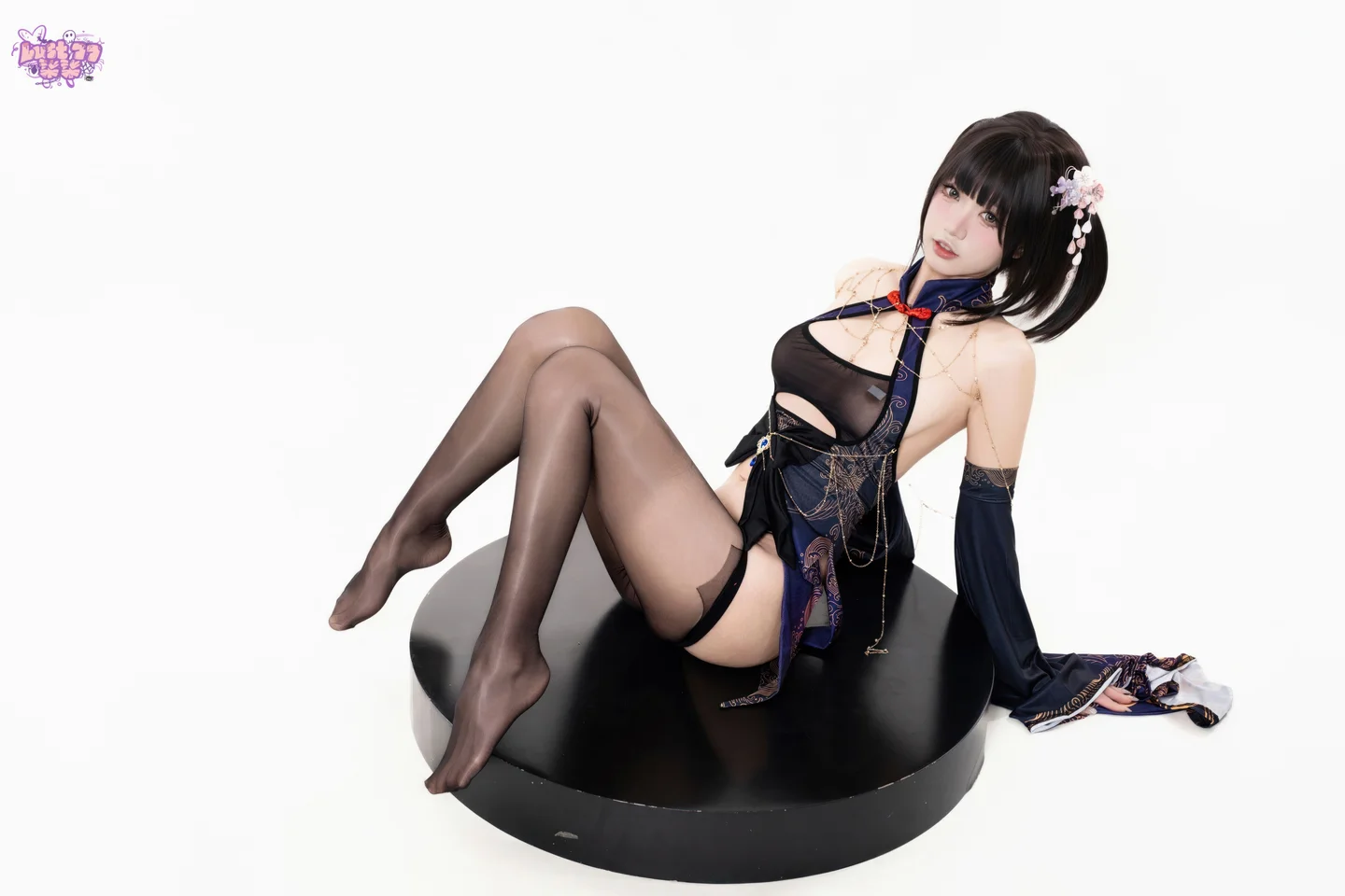 柒柒要乖哦 - No.073 紫电 [69P-756MB] tg@simisebaisi 【丝足阁】034.webp